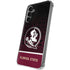 Florida State University Pattern Jersey Galaxy S24 Plus Clear Case